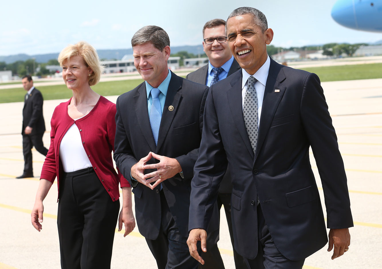 2015: President Barack Obama in La Crosse